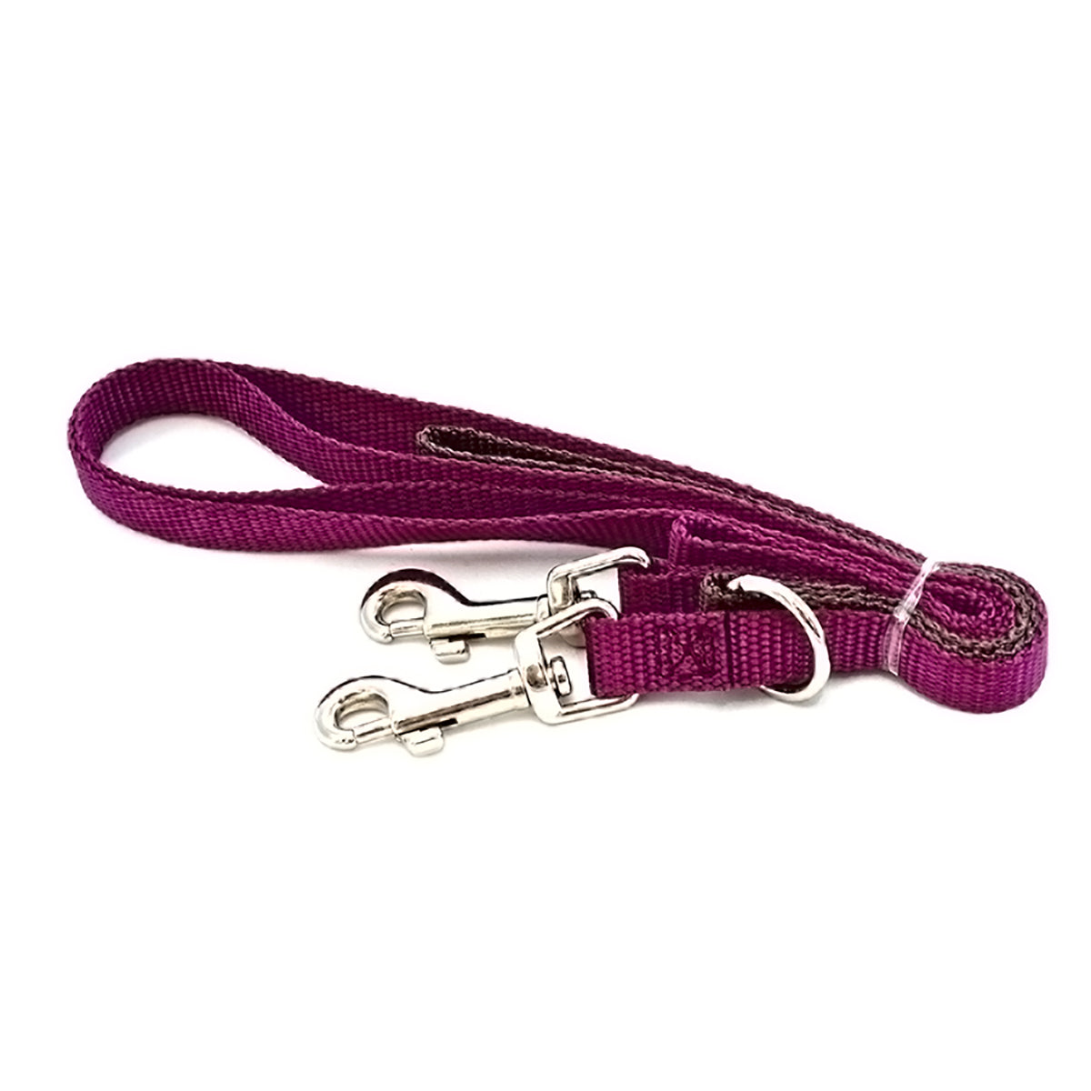 Positively Double-Connection Training Leash - Purple
